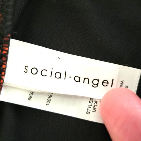 Women's Swimsuit Small Social Angel Animal Print NWOT 2 PIECE - Picture 2 of 15